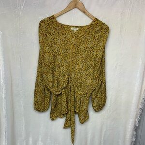 Max studio Floral Blouse